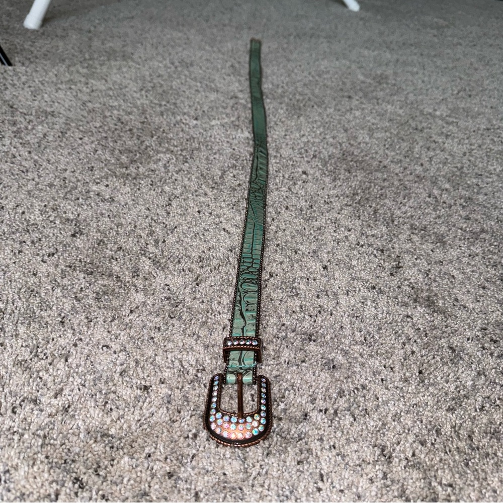 Rhinestone Roper Belt - Picture 4 of 6